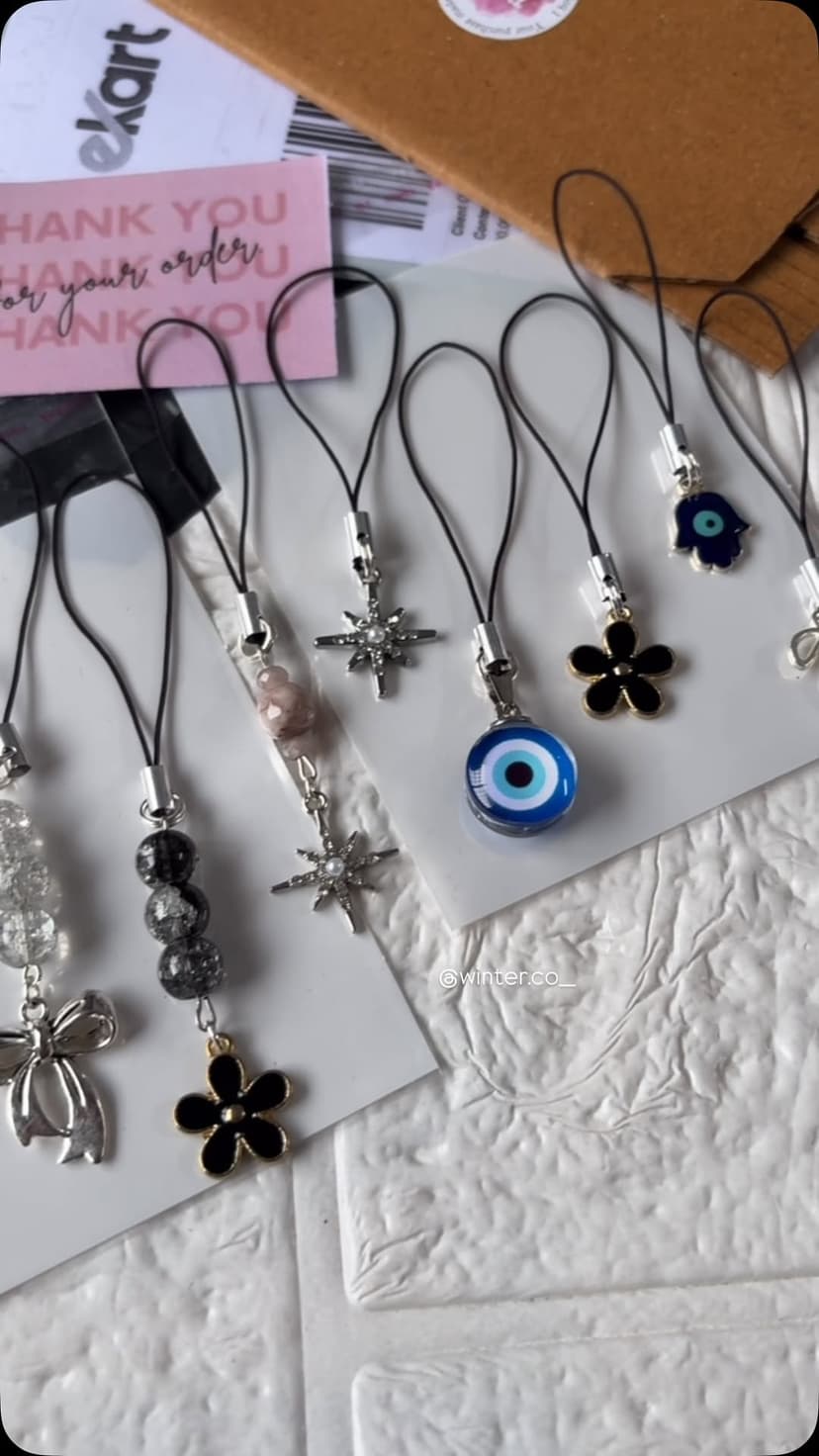 Trendy Phone Charms